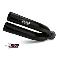 Mivv Double Gun Black Stainless Steel for Ducati Scrambler 800 (2015 > 2016) - Exhaust Tail Pipe