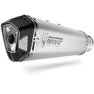Mivv Delta Race Stainless Steel / Carbon cap for Honda X-ADV 750 (2017 >) - Exhaust Tail Pipe