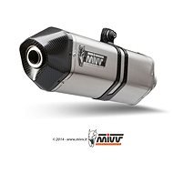 Mivv Speed Edge Stainless Steel / Carbon Cap for Kawasaki Versys 1000 (2015 >) - Exhaust Tail Pipe