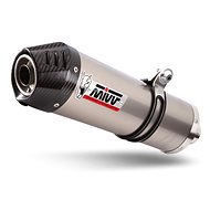 Mivv Oval Titanium / Carbon Cap for Suzuki DL V-Strom 650 (2017 >) - Exhaust Tail Pipe