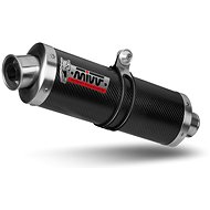 Mivv Oval Carbon / Carbon Cap for Yamaha TDM 900 (2002 > 2014) - Exhaust Tail Pipe