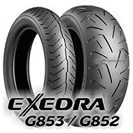 Bridgestone G 853 130/80/17 TL, F, G 65 H-98118 - Motorcycle Tyre