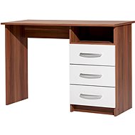 IDEA Furniture Writing desk 60044 walnut/white - Writing Desk