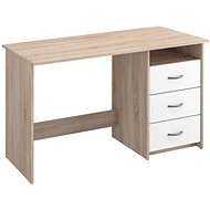 IDEA Furniture Writing desk oak/pearl white - Writing Desk
