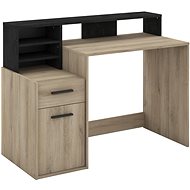 IDEA Furniture Desk Delphi oak/black antique - Writing Desk