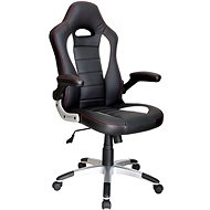 IDEA nábytek Kancelářské křeslo Racer černá/bílá - Office Armchair