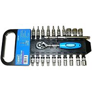 NAREX 443001386 1/4" socket set on rail - Drive Socket