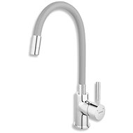 NOVASERVIS Ferro 70710,0S basin mixer with flexible arm grey-chrome - Tap