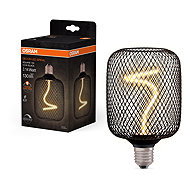 OSRAM spiral LED ceiling light E27 SQUARE BLACK, warm white, dimmable - Ceiling Light