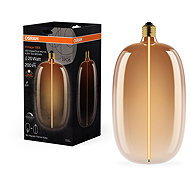 OSRAM brown LED bulb E27 4.8W VINTAGE ELIPSE/OVAL, warm white - LED Bulb