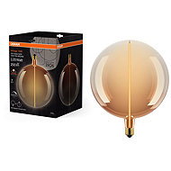 OSRAM brown LED bulb E27 4.8W VINTAGE GLOBE, warm white - LED Bulb