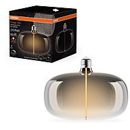 OSRAM Smoke LED bulb E27 4W VINTAGE ELIPSE, warm white - LED Bulb
