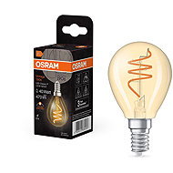 OSRAM gold LED bulb E14 4.9W VINTAGE CLASSIC P, warm white - LED Bulb