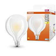 OSRAM frosted LED bulb E27 6,5 W GLOBE, warm white - LED Bulb