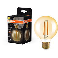 OSRAM spherical LED gold bulb E27 VINTAGE 7.2 W, warm white - LED Bulb