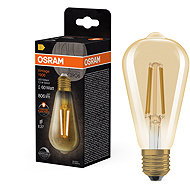 OSRAM retro LED gold bulb E27 VINTAGE 7.2 W, warm white - LED Bulb