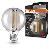 OSRAM dimmable vintage LED bulb E27 11 W GLOBE, warm white - LED Bulb