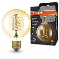 OSRAM dimmable LED bulb E27 7 W VINTAGE GLOBE, warm white - LED Bulb