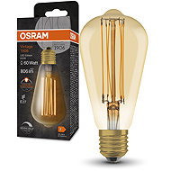 OSRAM dimmable vintage LED bulb E27 8,8 W EDISON, warm white - LED Bulb