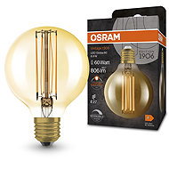 OSRAM spherical LED dimmable bulb E27 8,8 W VINTAGE, warm white - LED Bulb
