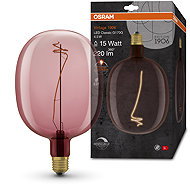 OSRAM pink balloon LED dimmable bulb E27 4,5 W VINTAGE, warm white - LED Bulb