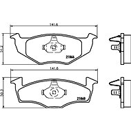 Hella Pagid VW, AUDI, SEAT, ŠKODA - Brake Pads