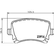 Hella Pagid VW, AUDI, SEAT, ŠKODA - Brake Pads