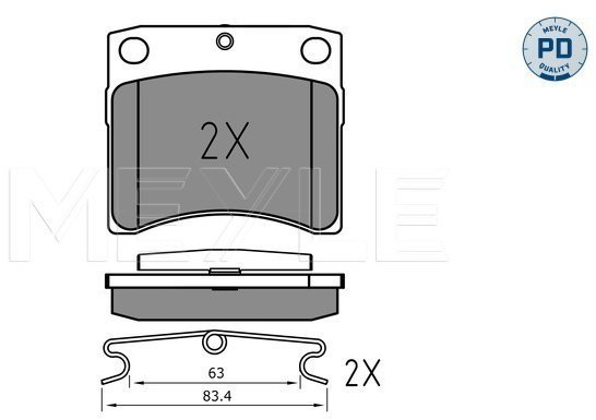 MEYLE Brake Pads - Brake Pads