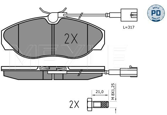 MEYLE Brake Pads - Brake Pads