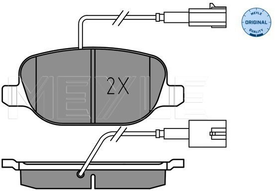 MEYLE Brake pads - Brake Pads