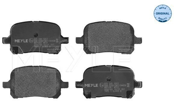 MEYLE Front Brake Pads - Brake Pads