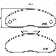 NISSAN BRAKE PAD SET - Brake Pads