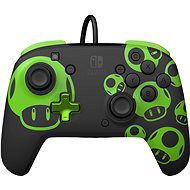 PDP REMATCH Wired Controller –1Up Glow In The Dark – Nintendo Switch - Gamepad