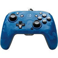 PDP Faceoff Deluxe+ Audio Controller - Blue - Nintendo Switch - Gamepad