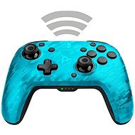 PDP Faceoff Wireless Controller - Blue Camouflage - Nintendo Switch - Gamepad