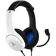 PDP LVL40 Wired Headset - White - PS4/PS5 - Gaming Headphones