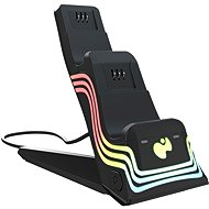 PDP Afterglow Wave Dual Charger - Black - Xbox - Battery Charging Station