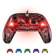 PDP Afterglow Wired Controller - Xbox One - Transparent, Glowing - Gamepad