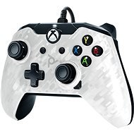 PDP Wired Controller - Xbox One - White Camo - Gamepad