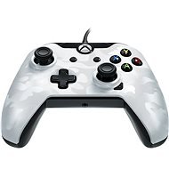 PDP Deluxe Wired Controller - Xbox One - fehér terepminta - Kontroller