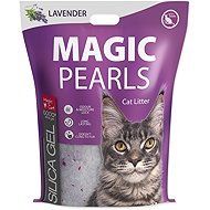 Torn packaging - Cat litter MAGIC PEARLS cat litter lavender (more than 50% of the perfect content) - Cat Litter