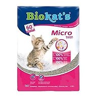 Torn packaging - Cat litter Biokat´s Micro Fresh (more than 50% of the perfect content) - Cat Litter
