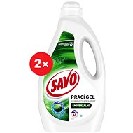 SAVO Colored and white laundry 2 × 2.4 l (96 washes) - Washing Gel