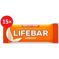 Lifefood Organic Lifebar, Apricot, 15pcs - Raw Bar