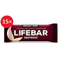 Lifefood Lifebar Červená repa BIO – 15ks - Raw tyčinka