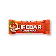 Lifefood Organic Lifebar Plus with Guarana, 15pcs - Raw Bar
