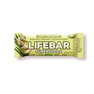 Lifefood Lifebar Plus s mladým ječmeňom a chia semienkami BIO – 15 ks - Raw tyčinka