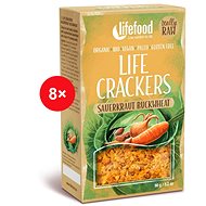 Lifefood CRACKERS RAW BIO Cucumbers - 8 pcs - Crackers