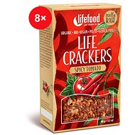 Lifefood CRACKERS Mexican RAW BIO - 8pcs - Crackers