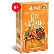 Lifefood CRACKERS á la pizza RAW BIO - 8 pcs - Crackers